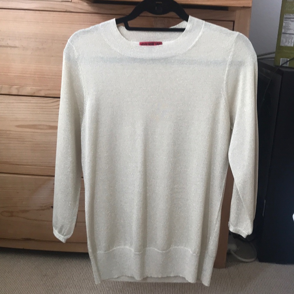 Vivienne Tam Gold Sweater